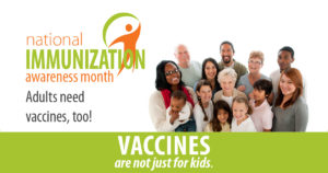 National Immunizations Awareness Month ad