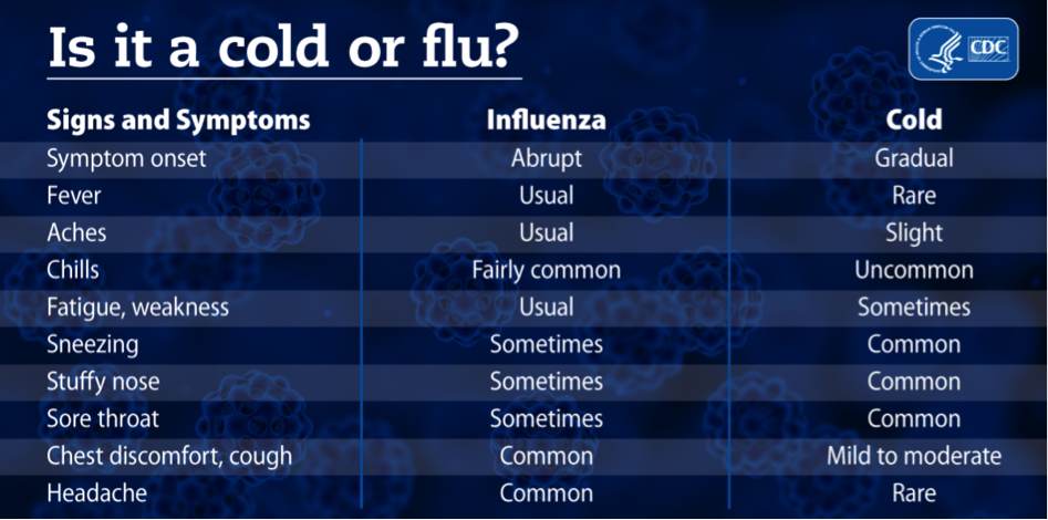 What Are the Differences Between the Common Cold and the Flu?
